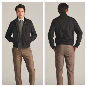 Members Only Vintage Classic Iconic Racer Jacket (Slim Fit) Size XL Black